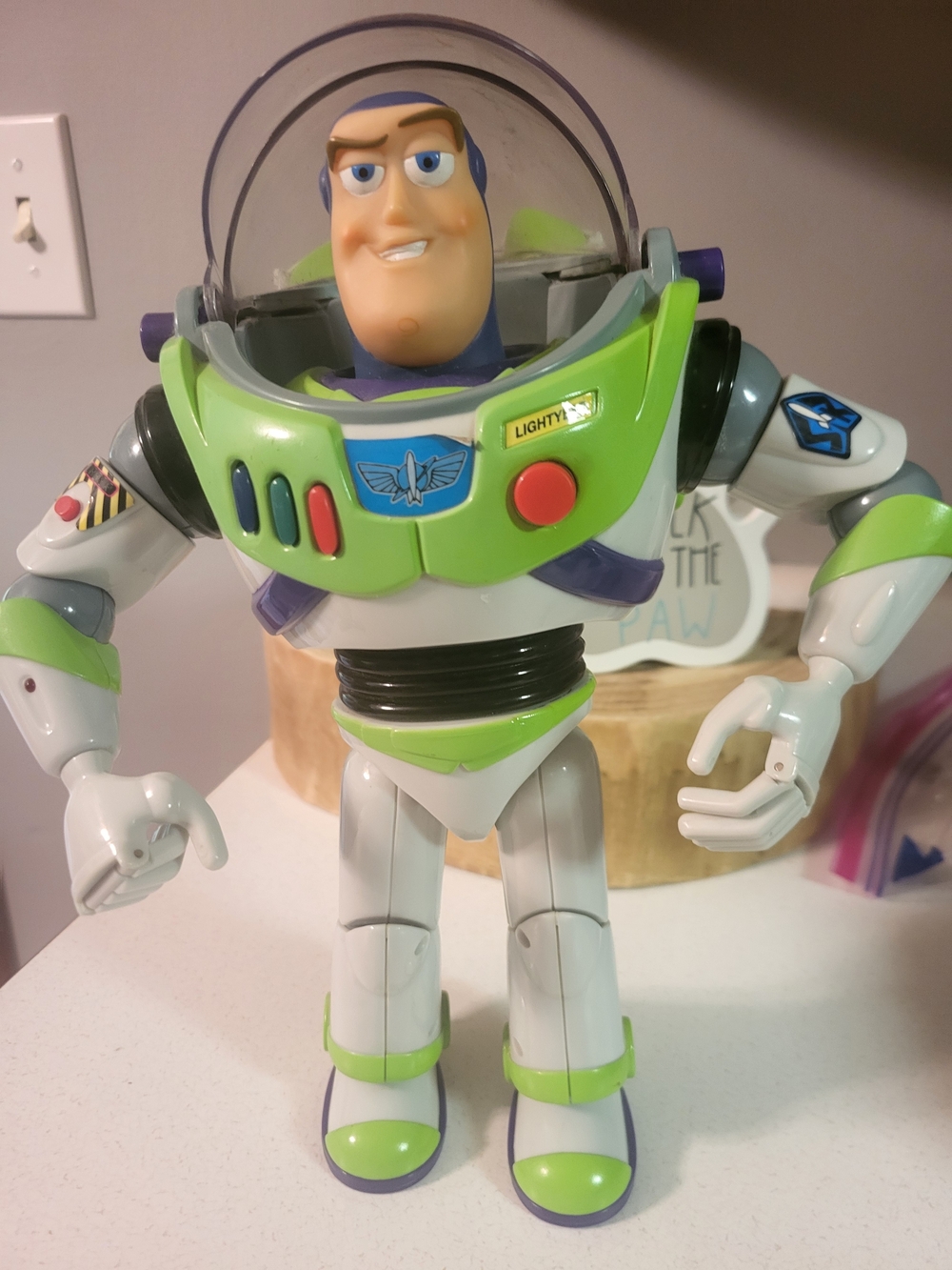 Vintage Original Toy Story Talking Buzz Lightyear Doll Disney Pixar Thinkway Toy